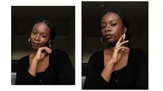 Full (ish) Face of Glossier on Dark Skin | Damola Akintunde