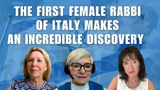 The first female Rabbi of Italy makes an incredible discovery