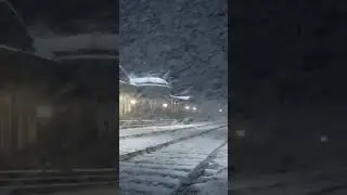 8 Hours Snowstorm Sounds for Sleeping - Cozy Snowfall Serene Sounds for Deep Relaxation