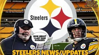 Steelers Still Holding Out Hope For Rodgers, Ranked 9th In Cap Space & Coaching Staff Moves + More!!