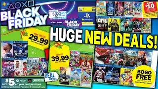 More Black Friday 2021 DEALS REVEALED! PlayStation Start Date CONFIRMED, Brand New Game ALREADY $30