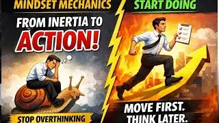Mindset Mechanics: From Inertia to Action | Stop Overthinking, Start Doing