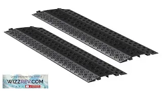 VEVOR Drop Over Cable Cover 17 500 lbs Axle Load Capacity Heavy Duty Cable