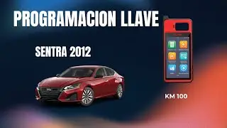 Programar llave sentra 2012 KM 100