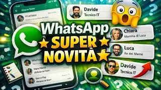 WhatsApp introduce una super novità: le descrizioni dei membri dei gruppi.