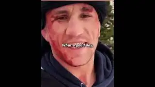 Merab Dvalishvili learns the hard way &ndash; ice diving with style (and protection!) 🥶🥊 #mma #ufc #ice