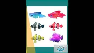 2PCS Artificial Betta Fish Aquarium Decorations Silicone Floating Moving Fish - Sky Blue Goldfish