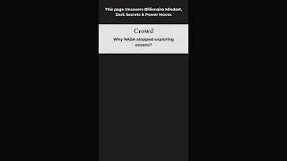 Real power isn&rsquo;t what&rsquo;s revealed&mdash;it&rsquo;s what remains hidden. #millionaire #money #powerthinking