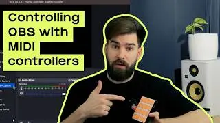 Using Grid MIDI Controllers to Control OBS