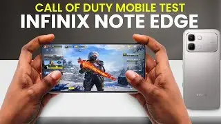 Call of duty mobile test on INFINIX NOTE EDGE