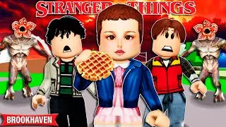 O MIST&Eacute;RIO DE STRANGER THINGS | Historinhas Brookhaven Roblox| Bibi e Lud