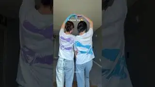 DIY hug t-shirts