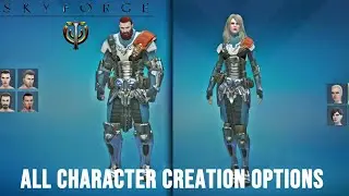 All Character Creation Options in Skyforge Complete Customization Showcase
