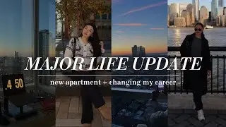 VLOG: new apartment updates & changing my career path?!