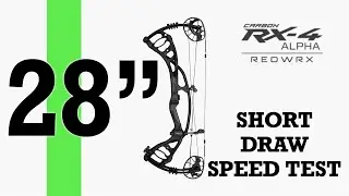 Shooting Hoyt RX4 ALPHA with a 28