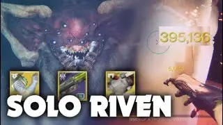 Easy Solo Riven w/Melee Hammer Buff. (Season of the Lost) [Destiny 2]