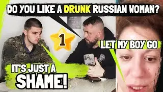 1️⃣ ПЬЯНАЯ РУССКАЯ ЖЕНЩИНА оккупанта разнесла интервью! 🥶 Апостол в шоке | Zolkin NEW