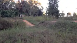 Kudzilla at Tom Brown Park - crash!