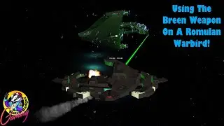 Breen Warship VS Romulan Warbird | BREEN DRAIN WEAPON TEST | Star Trek Ship Battles |