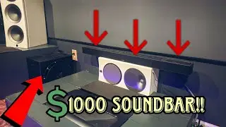 What Happens when you Put a Soundbar in a DEDICATED Home Theater?!
