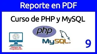 9. Crear reporte en PDF con PHP y MySQL