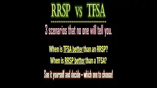 Ловушка RRSP: почему многие канадцы жалеют о накоплениях на RRSP | Сравнение TFSA и RRSP: что лучше