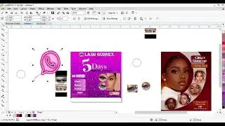 Designing with Corel Draw new part
