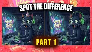Find the Difference | 🐈 Cat Lovers Edition | 😻 Brain Teaser Quiz (part 1)