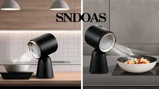 Портативная вытяжка SNDOAS, 3 скорости, мини-вытяжка, 180 м³/ч