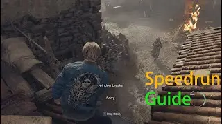 Resident Evil 4 Remake Village Speedrun Guide (4K 60fps)