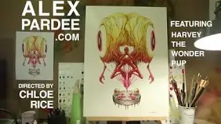 MAKING A GHOST (And A Mess) With Alex Pardee