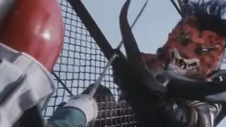 Kamen Rider V3 vs Scissors Jaguar