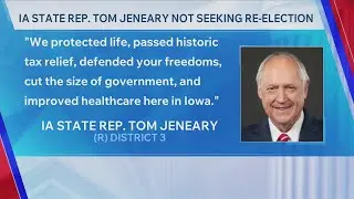 IA State Rep. Tom Jeneary Not Seeking Re-Election