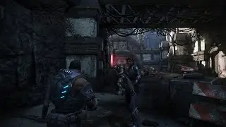 GEARS OF WAR JUDGMENT - ONYX POINT - SECTION 2 CONTAINER TERMINAL