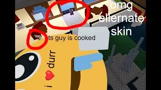 Ellernate Cubedhexa Skin + big durr cube | Roblox BREAK IN AND STEAL THINGS