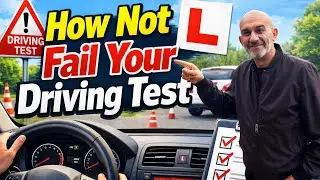 DRIVING TEST MISTAKES TO AVOID !!! Learn Before You FAIL