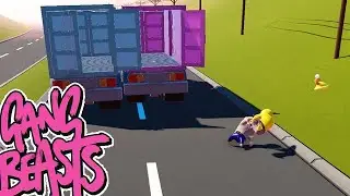 GANG BEASTS - Curve Side Pickup [Melee] - Xbox One Gameplay