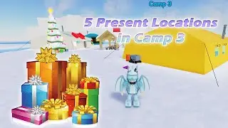 Expedition Antarctica 2025 Christmas Event 5 Present Locations in CAMP 3