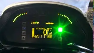 XTZ750 custom cockpit rpm meter (old design)