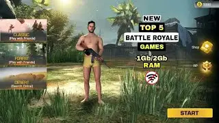 Top 5 New Battle Royale Games for Android 2020 | 1Gb & 2Gb Ram Phone | Online & Offline