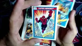 Marvel Universe Impel 1990 Series 1 Booster Box Opening!