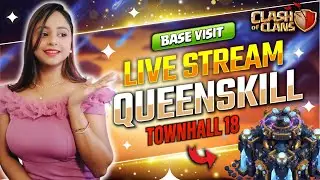 Coc Live 🔴 Townhall 18😍 Road to 20k Subscribers🔥#coclive #verticallivefeed #queenskill