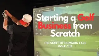 Laid Off, So I Started Building a Golf Space From Scratch
