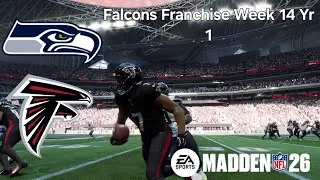 Madden NFL 26 - Seattle Seahawks vs Atlanta Falcons - Week 14 Yr 1