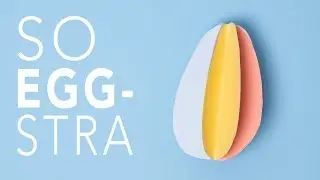 Make Your Own: 3D Paper Easter Egg