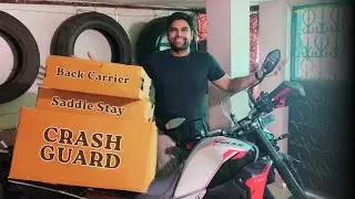 Xpulse 210 Accessories Complete Installation | Crash Guard | Back Carrier | Saddle Stay