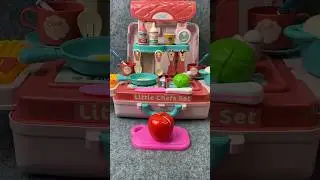Satisfying with Unboxing & Review Miniature Kitchen Set Toys Cooking Video | ASMR Videos no music