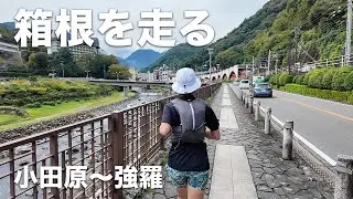 箱根5区を走って登る｜旅ランvlog