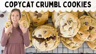 Как приготовить лучшее печенье с шоколадной крошкой! Copycat Crumbl Cookies