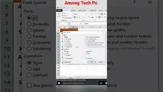 how to use paste special in Excel #excel